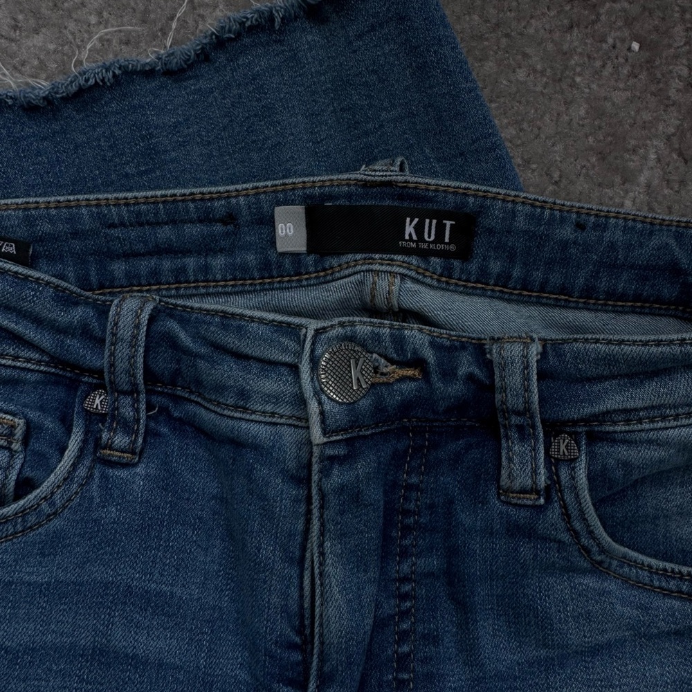 Kut from the Kloth High Rise Flare Jeans - Picture 3 of 4